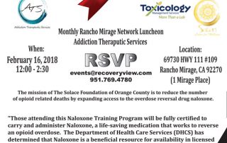 Naloxone Training Program